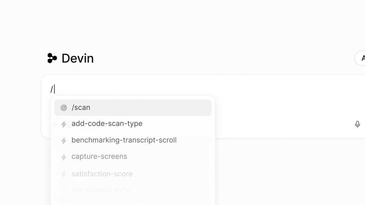 Devin Code Scans